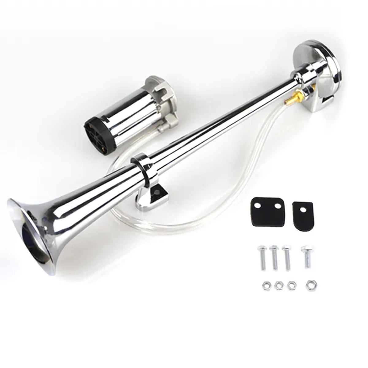 24V Air Horn for Truck Boats Car,17 Inch 150DB Loud Single Trumpet