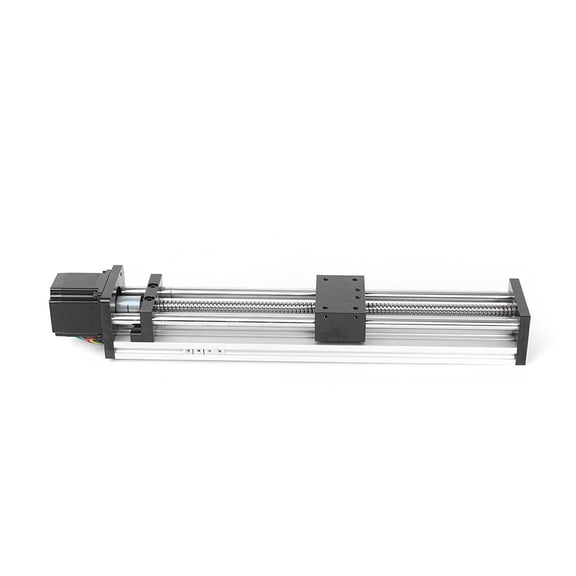 24V Black Ball Screw Guide Sliding Table Flexible Ball Screw Guide Sliding Table for Engraving Machines Cutting Machines