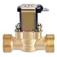 24V Brass Electric Solenoid Valve 3/4 Normally Closed for Water