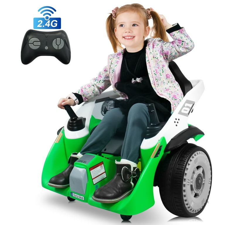 Joyracer 24V Bumper Car for Kids, 2*100W Motors, Remote Control