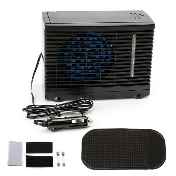 24V Car Air Conditioner 60W Black Portable Mini Cooling Fan Air Conditioner Water Air Cooler