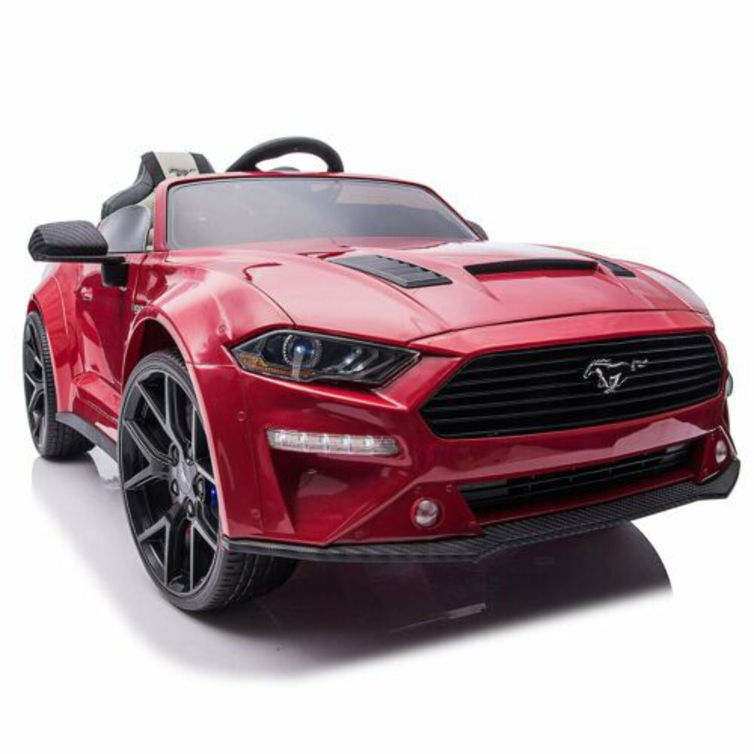 24V Children's Boys Ride-On Ford Mustang GT Custom Edition Car with ...