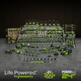thumbnail image 1 of 24V Cordless String Trimmer with 10" Plastic Blades, 2.0Ah Battery & Charger for Lawn and Garden, 1 of 8
