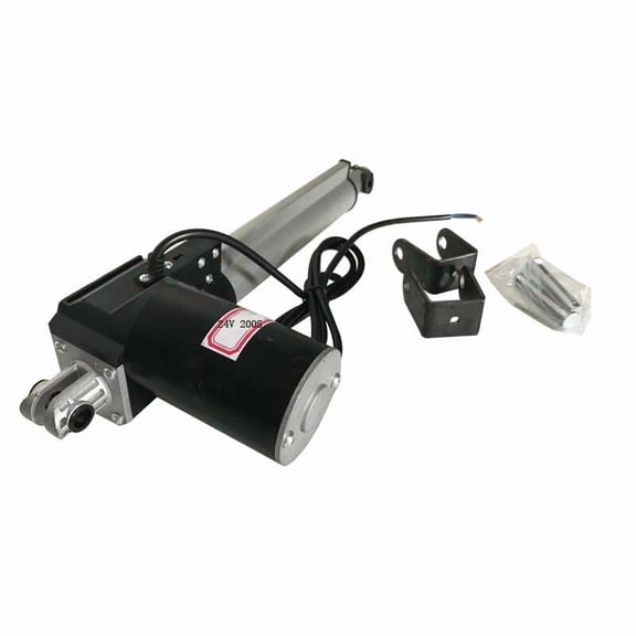 24V DC Linear Actuator 1320LB Electric Push Rod Motor with Mounting Bracket 8 inch