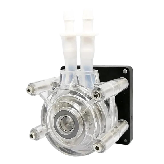 24V DC Peristaltic Pump 0.8GPH (3000ml/min) High Flow Self-Priming for Aquarium Auto Water Change & Lab Chemical Transfer ,Adjustable Flow Rate