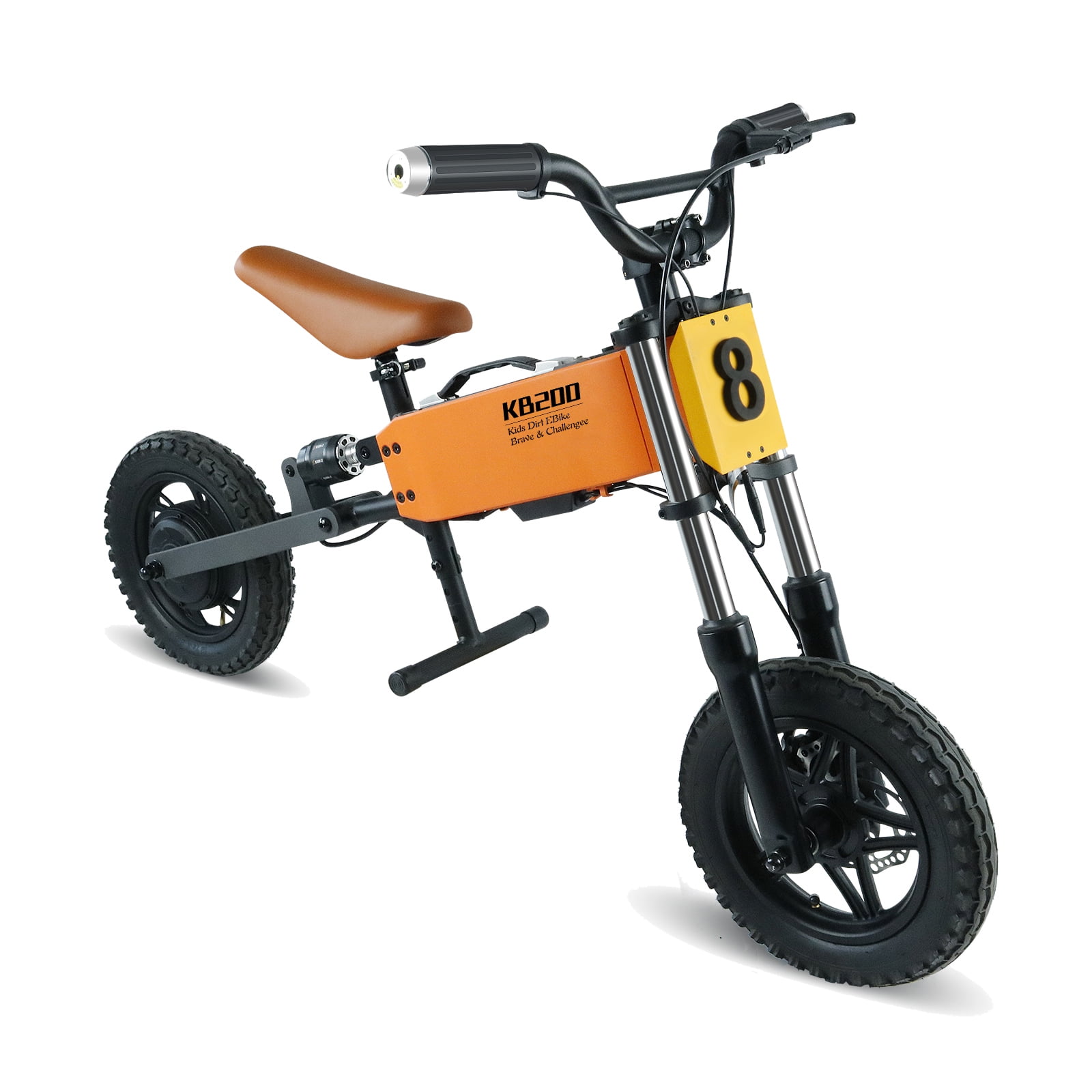 24V Electric Balance Bicycles for Kids 6-10, 200W Dirt Bicycles with Mobile  App, Gps, Removable Battery 12 Tire, Ride on Toy Dirt Bike for Kids 6-10  Years Old Boys & Girls, Orange 