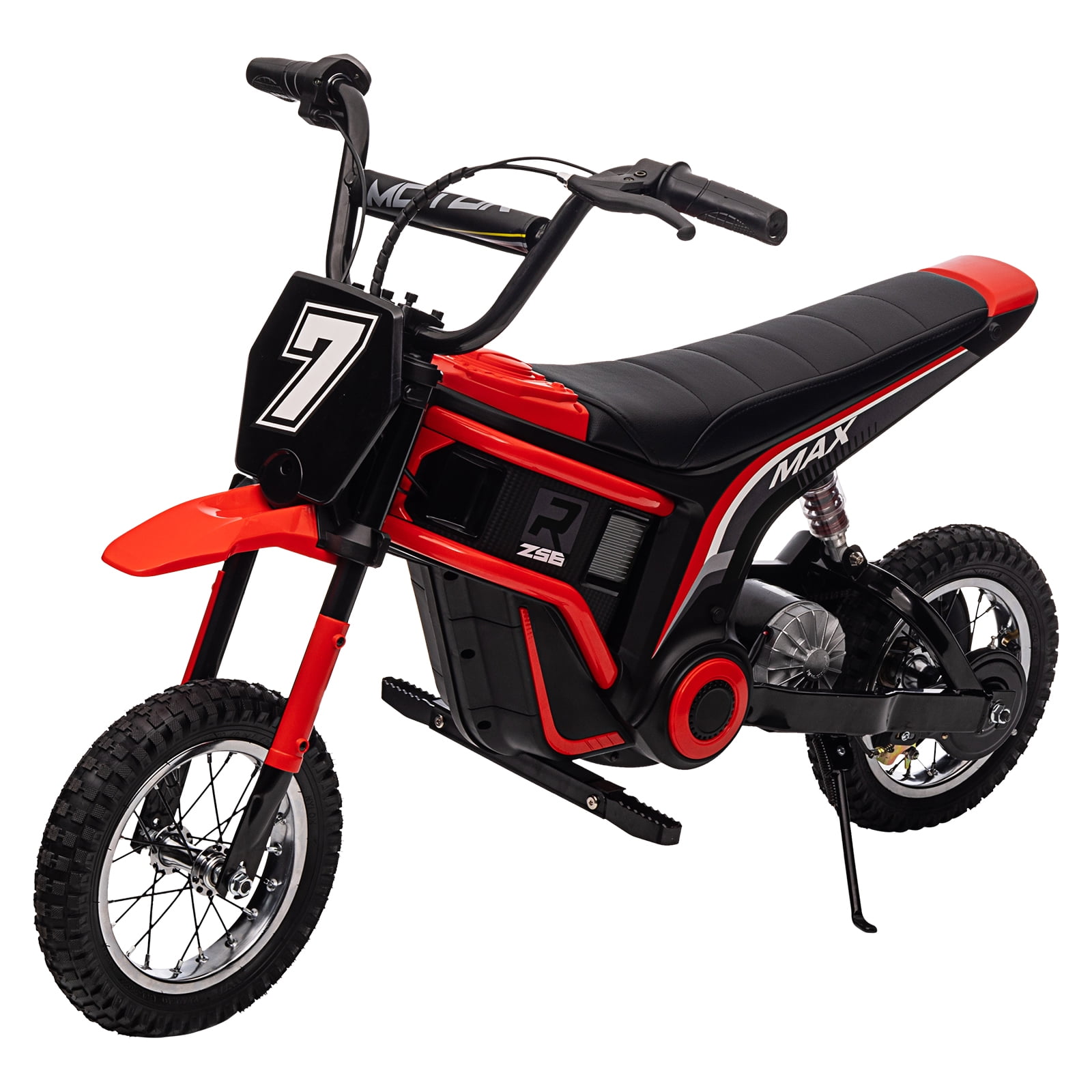 24V Electric Dirt Bike, 350W Electric Motorcycle-Up to 14.29MPH, 2 ...