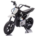 thumbnail image 1 of 24V Electric Dirt Bike for Kids 5-12, SHINPT Ride On Toys for Kids 5-12, Toddler Motorcycle with 200W Motor, Speeds 3.11-9.32MPH, Electric Toy Motorcycle with Rear Shock Absorber, LED Lamp, Music, 1 of 8