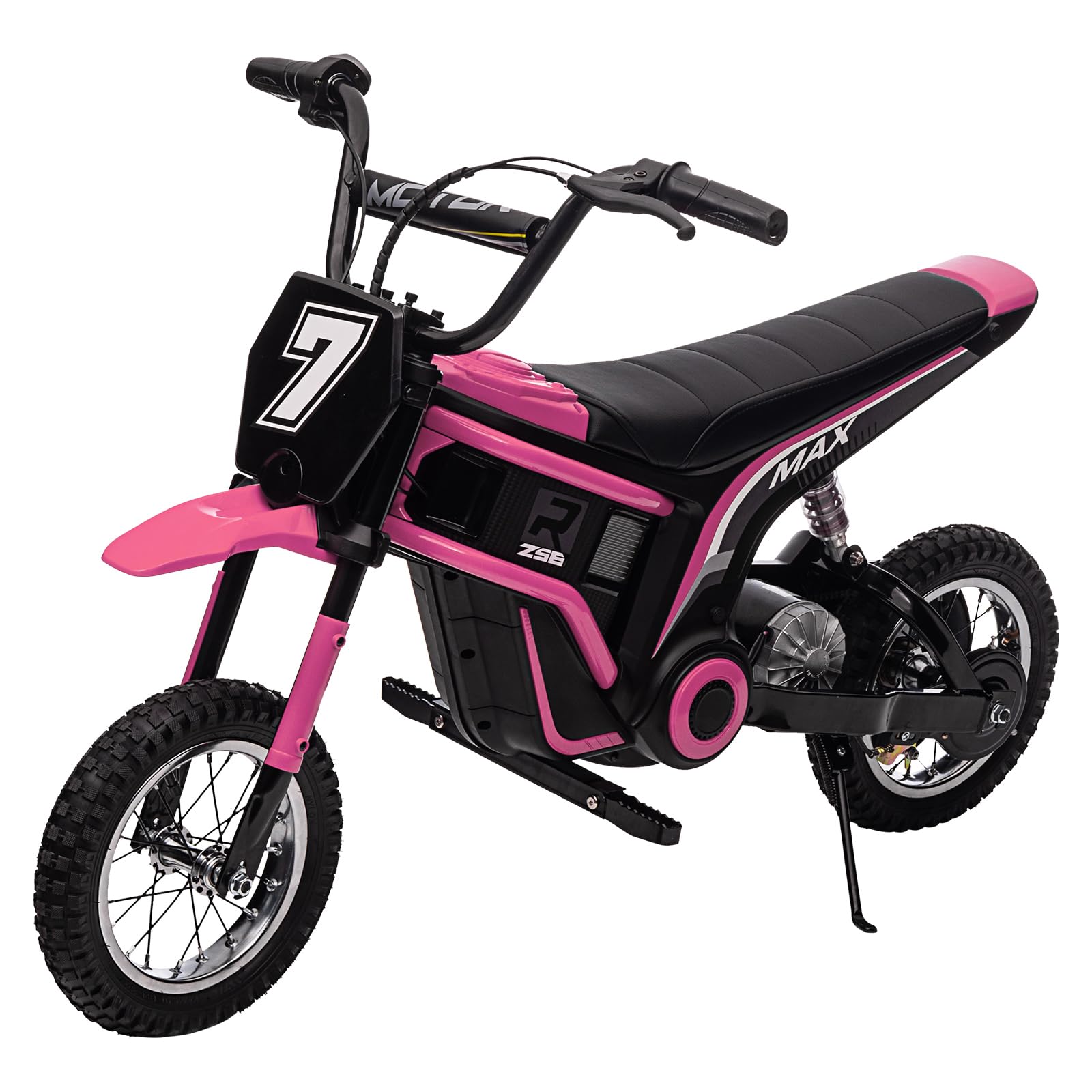 24V Electric Dirt Bike for Kids, 350W Kids Electric Motorcycle, Up to 14.29 MPH, 2-Speed Modes, Max Weight 135 lbs