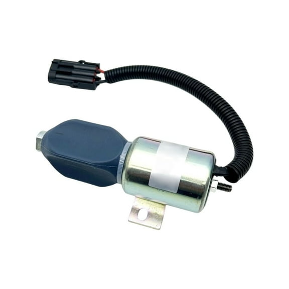 24V Flame Shutdown Solenoid Valve 332J5060 for JCB Mini Excavators and Tractors