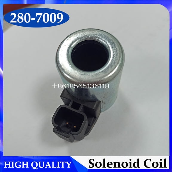 24V-Hydraulic Pump Solenoid Coil, Wheel Loader, Backhoe, Spare Parts, 280-7009, 2807009, 416E, 414E