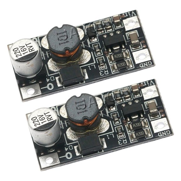 24V Input to 12V 5V Double Output Converters Module Overload Protections High Conversion Efficiency