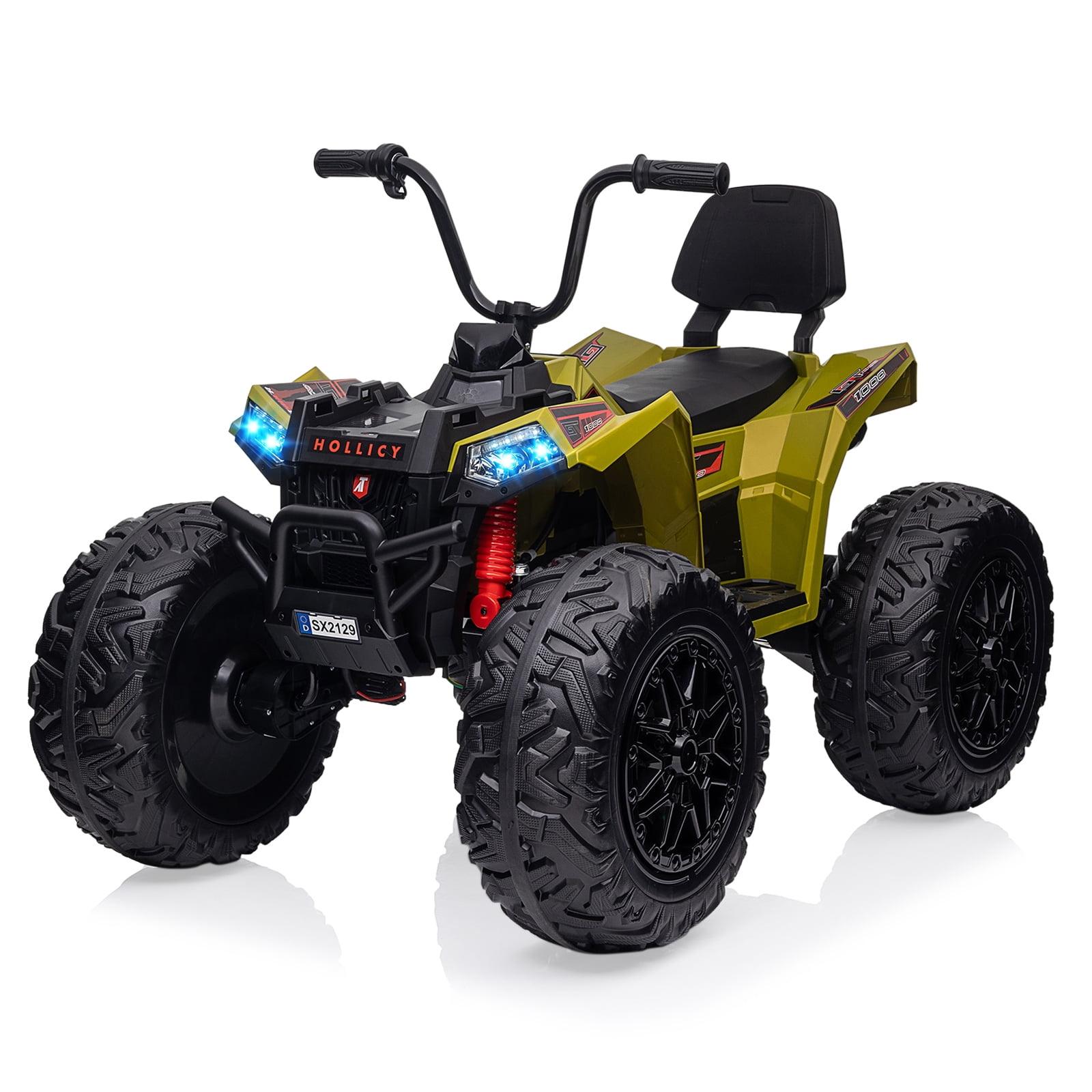 24V Kids ATV 4 Wheeler – 2 Seater Ride On Toy with 800W Motor, 4x4, Battery Powered, Lights, Spring Suspension – for Boys & Girls