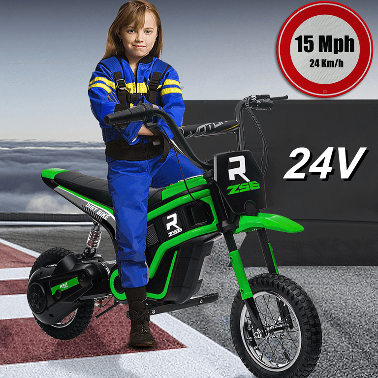 Electric dirt bike for 6 year old hotsell