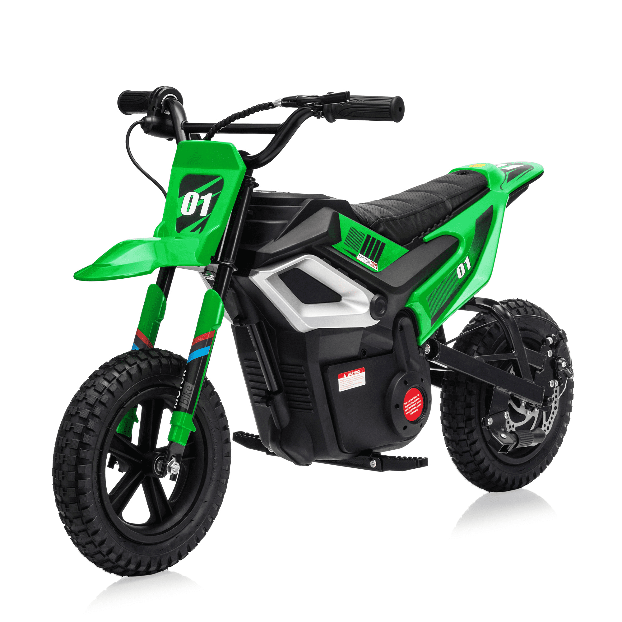 24V Kids Electric Dirt Bike - 350w Kids Motorcycle, 13.67 Mph Max Speed Electric Bike for Kids, Rear Wheel Suspension, 12 Miles Range, Twist Grip Throttle, Rubber Tire, Christmas, New Year Gifts Kid