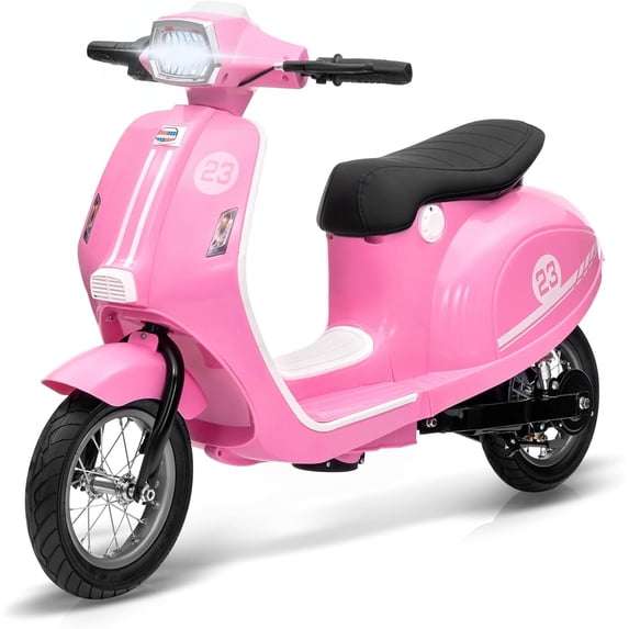 24V Kids Motorcycle 14MPH Max Speed Electric Motorcycle with 350W Motor, Rear-Wheel Drive, High-Torque, Ride on Motorcycle for Kids 8-12