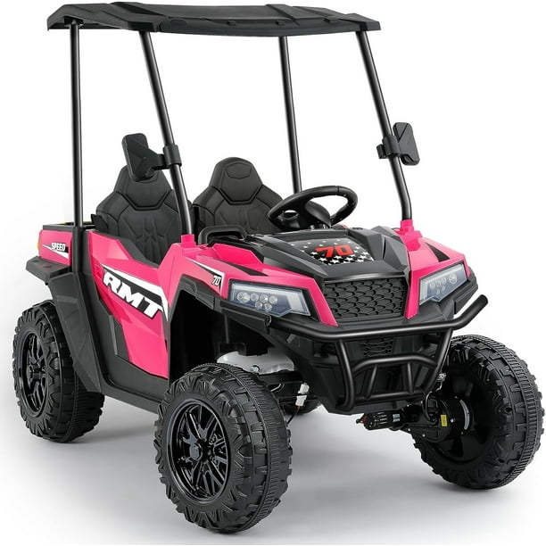 Neche 24V Seater Kids Ride-On Car, Off-Road 4WD, Remote, Spring