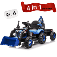 Funcid Ride on Toys Ride on Cars with Remote Control, 2*100W Electric ...