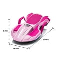 24V Kids Ride On Electric Scooter with Helmet and Knee Pads Fun and