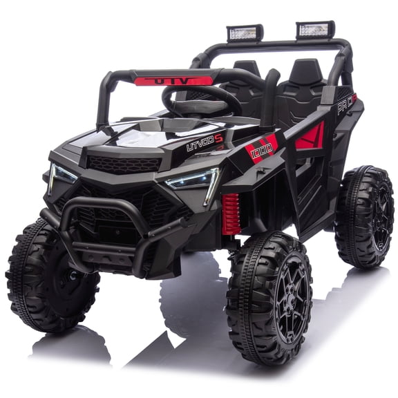 24V Kids Ride On UTV, Remote Control, Bluetooth, LED Lights