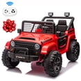 thumbnail image 1 of 24V Kids Ride on Toys with Remote Control, 4WD 2-Seater Ride on Truck Electric Car for Big Kids , Bluetooth, Red, 1 of 13