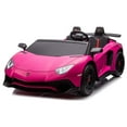 thumbnail image 1 of 24V Lamborghini Aventador 2 Seater Ride on Car for Kids, 1 of 2