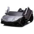 thumbnail image 1 of 24V Lamborghini Aventador 2 Seater Ride on Car for Kids, 1 of 11