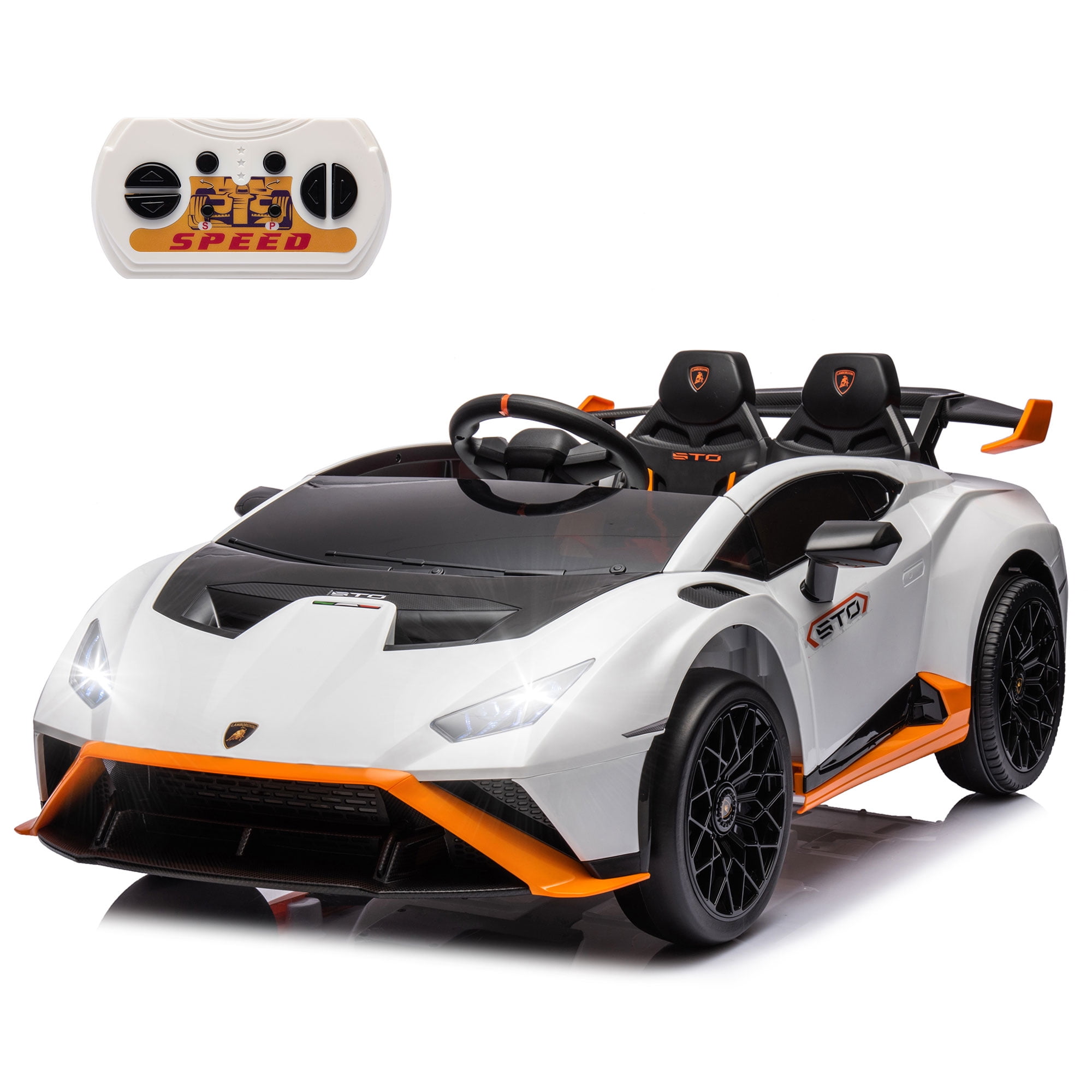24v Lamborghini Kids Electric Car With Remote Control Drifting Buttons