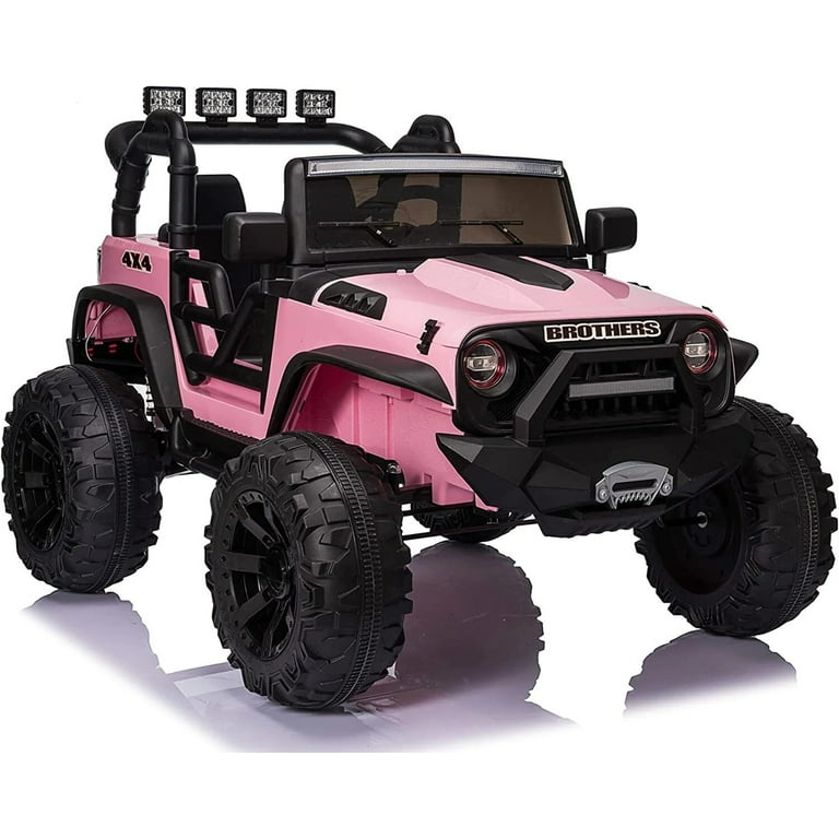 24V Large Ride On Truck Electric Car for Kids with Parental Remote