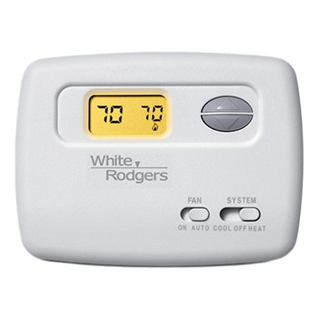 White Rodgers Non-Programmable Digital Thermostat with Battery Power