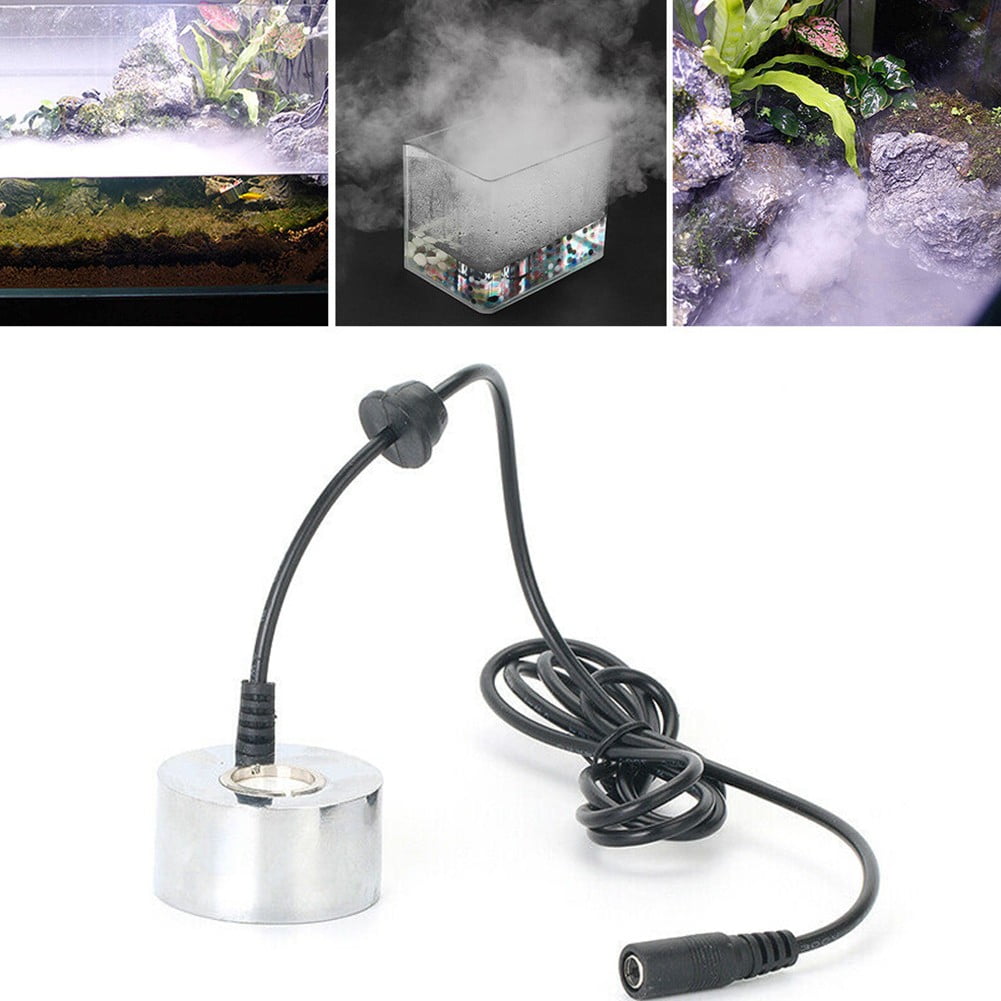 24V Mist Maker Fogger Atomizer Air Humidifier Water Fountain Pond Decor Machine Home Decor Art DIY Ornament Room Decoration