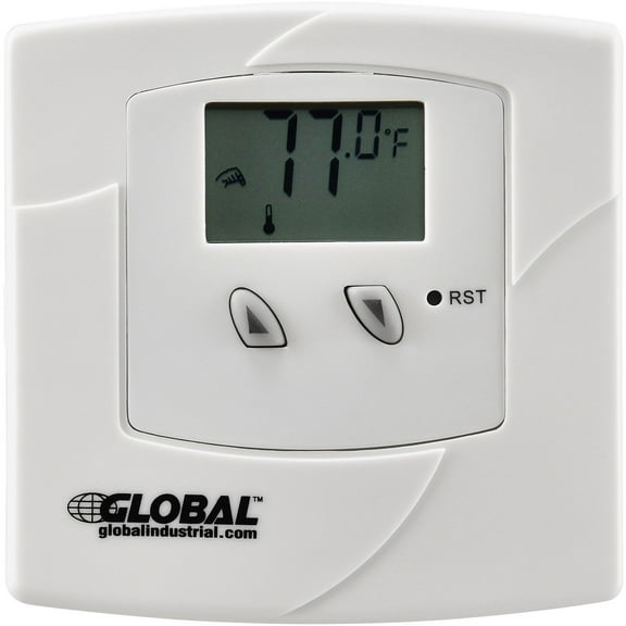Global Industrial Non-Programmable Thermostat 24V Heat Only