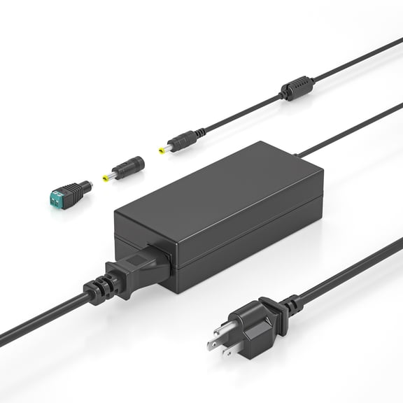 24V Power Cord Compatible with In-ogen One G5, Rove 6 4, BA-501 BA-503 BA-500 BA-516 BA501 Battery Charger, 24V Power Supply for LED Strip Light, Switches, CCTV, Printer, Security Cameras Adapter