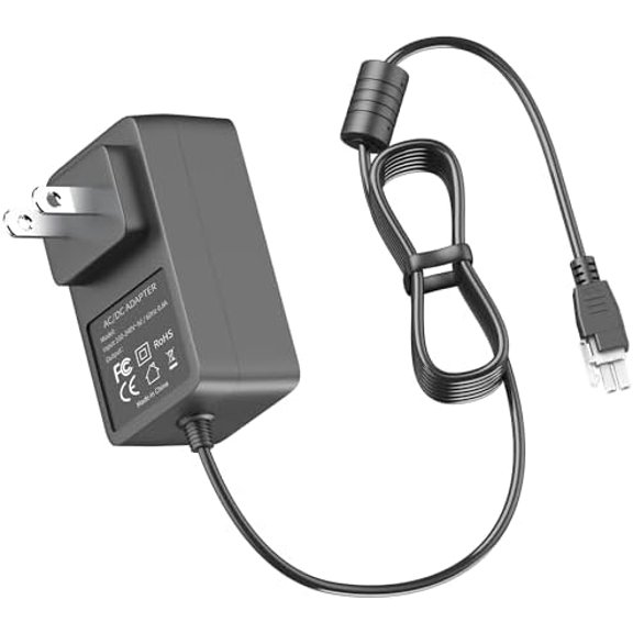 24V Power Cord for Linak SMPS002 Homeline Deskline Adjustable Bed Base, Compatible with Leggett & Platt and Beautyrest Adjustable Bed Frame AC Adapter Power Supply$$Home Decor, Kitchen, & Other