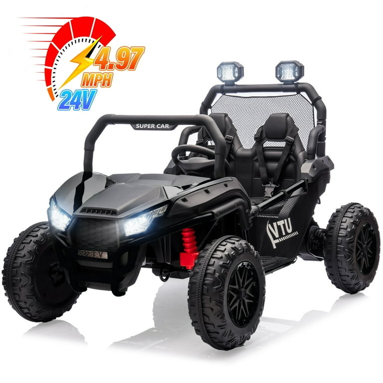 24V Ride on Car for Kids, Seater Kids Ride on UTV Cars, 400W