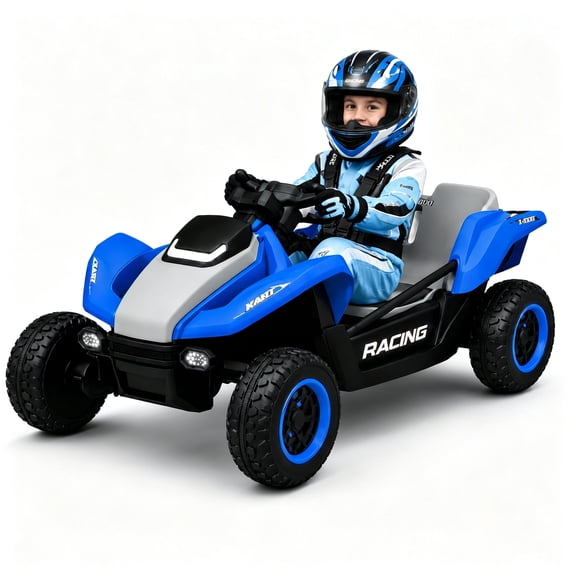 24V Ride On Car for Kids, 2-Seater UTV with 4WD 300W Motor, Remote Control, Slow Start & Spring Suspension, Bluetooth, LED Lights, Birthday / Xmas Gift for Boys and Girls