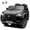 thumbnail image 1 of 24V Ride On Car for Kids, Lexus GX550 2 Seater Powered Ride on Toys with Remote Control, 4 Wheels Suspension, Bluetooth, Music, LED Lights, Kids Electric Car for Boys Girls Ages 3-8, Black, 1 of 8