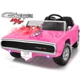 thumbnail image 1 of 24V Dodge Charger 1970 2 Seater Ride On Car, Battery Powered Ride On Toys w/4-Wheel Suspension, Parent Remote Control, Engine Spray, LED Lights, Bluetooth, MP3, 24V Ride On for Ages 3+, 1 of 9