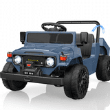 24V Ride On Dump Truck for Kids, Licensed Toyota Land Cruiser FJ45 ...