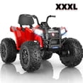 thumbnail image 1 of TOYBSNR 24V Kids ATV, 2-Seater 4WD Ride on Toys for Big Kids Ages 5-14, XXXL Powered Ride on Electric Car, 4 Wheeler with EVA Tires, Bluetooth, Music, Spring Suspension, Max 7.5MPH, Red, 1 of 8
