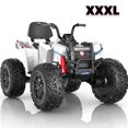 thumbnail image 1 of TOYBSNR 24V Kids ATV, 2-Seater 4WD Ride on Toys for Big Kids Ages 5-14, XXXL Powered Ride on Electric Car, 4 Wheeler with EVA Tires, Bluetooth, Music, Spring Suspension, Max 7.5MPH, White, 1 of 8