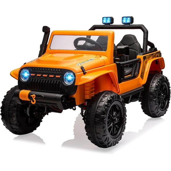 24V Ride-On Truck, 2-Seater Electric Car with Remote Control | 4x45W Power, Switchable 4WD/2WD