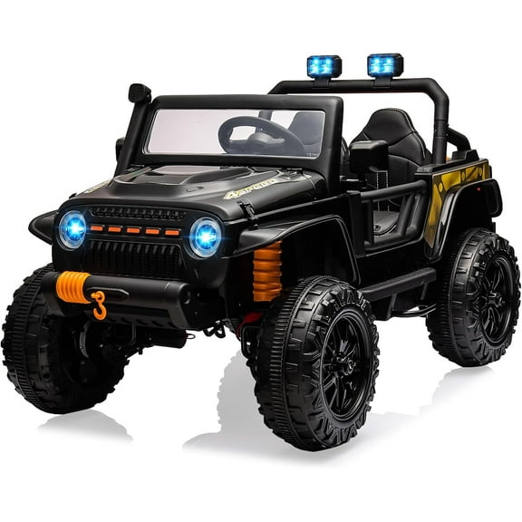 24V Ride-On Truck, 2-Seater Electric Car with Remote Control | 4x45W Power, Switchable 4WD/2WD