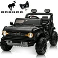 thumbnail image 1 of Ford Bronco Raptor 24V Kids Ride on Toys, Battery Powered Ride on Cars 2 Seater with Remote Control, Electric Car for Boys Girls 3-8 w/Bluetooth & LED Headlights, Black, 1 of 8