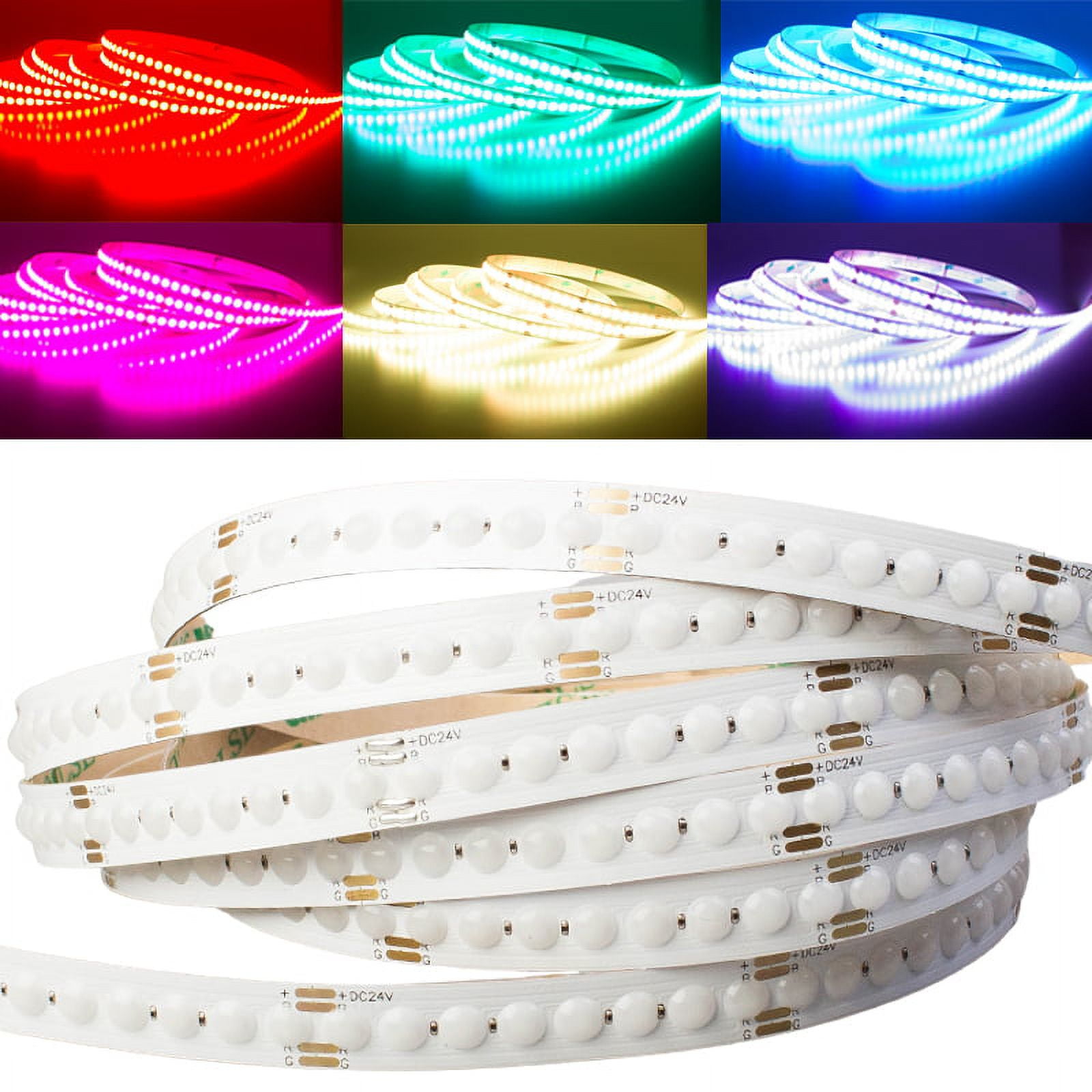 24V SUPER BRIGHT RGB DOT COB COLOR CHANGE LED LIGHT - Walmart.com