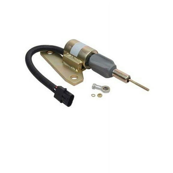 24V Start Shut Down Solenoid Fits Cummins Hyundai R225-7 R220-5 Syncro 3991625