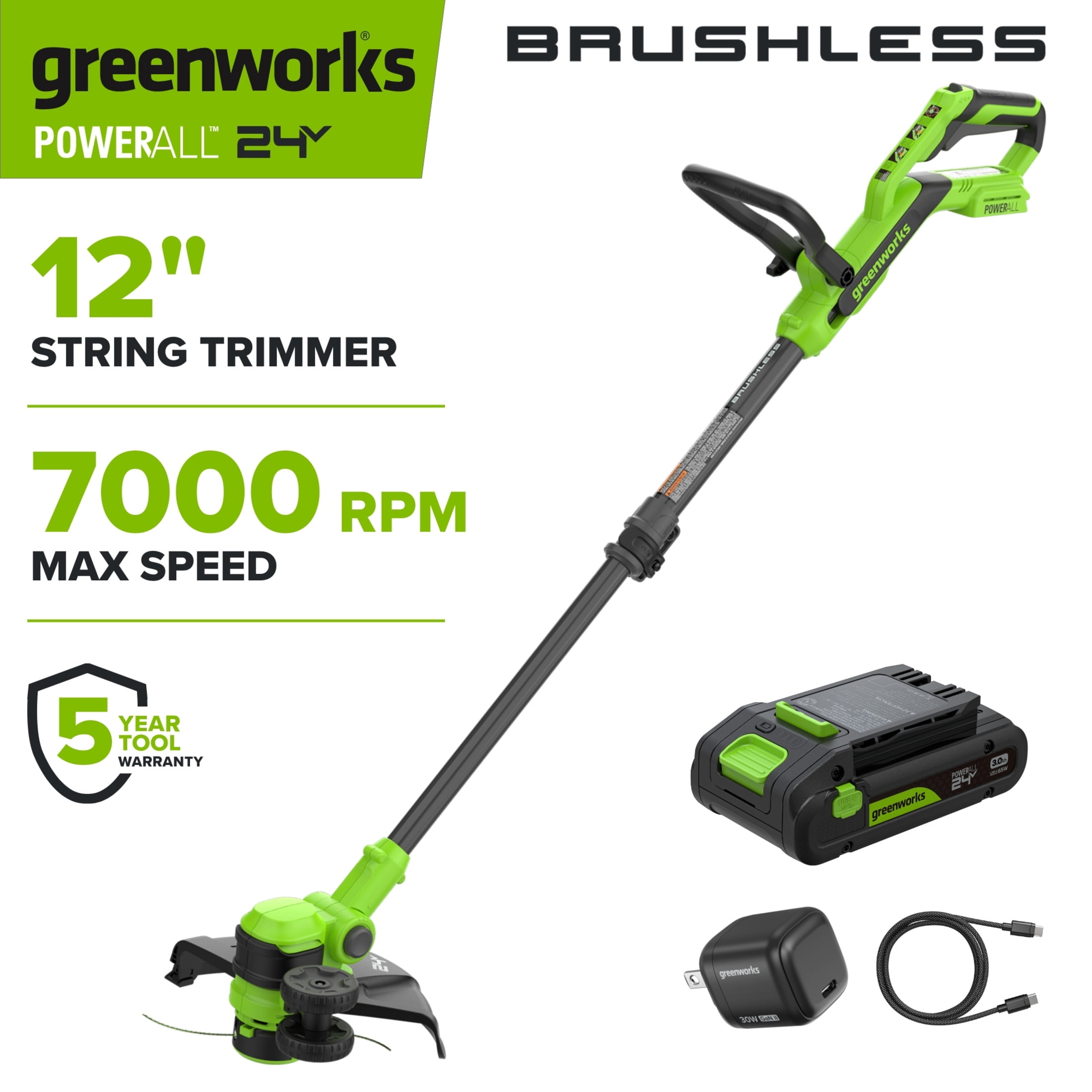 Greenworks PowerAll 24V Brushless 12