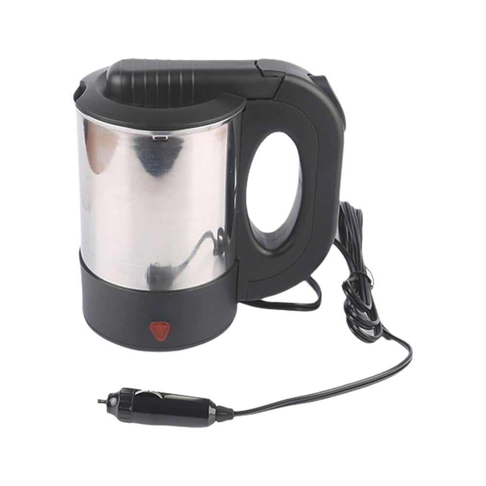 24V Travel Kettle 500ML Truck Kettle Hot Water Portable Kettle