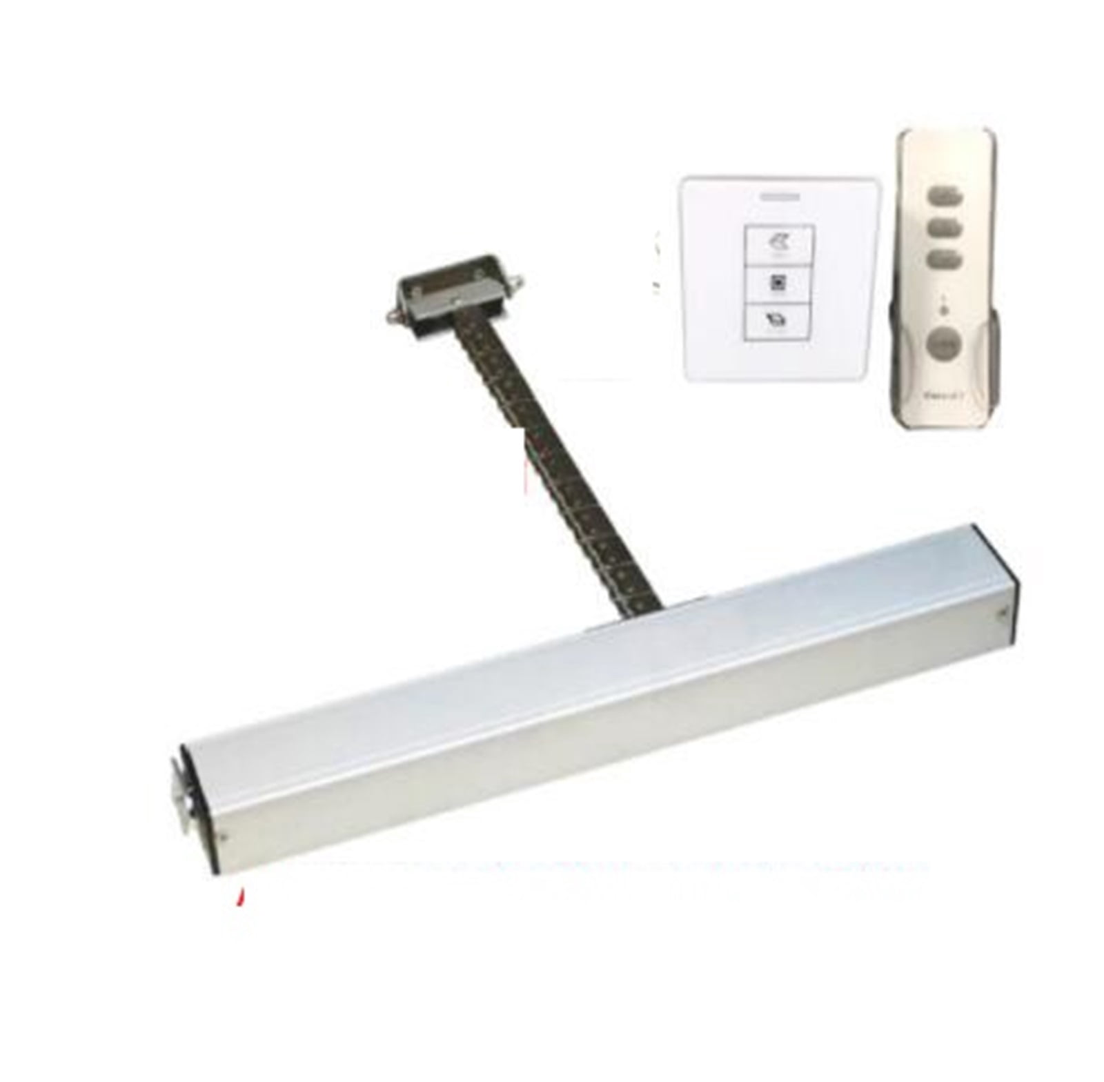 24V Tuya Automatic Window Actuator Opener With Remote Key 400N Single ...