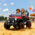 24V children's riding toy, 2-seater children's electric car with remote ...